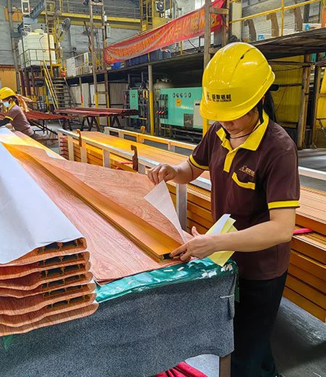 Koka graudu alumīnija profils